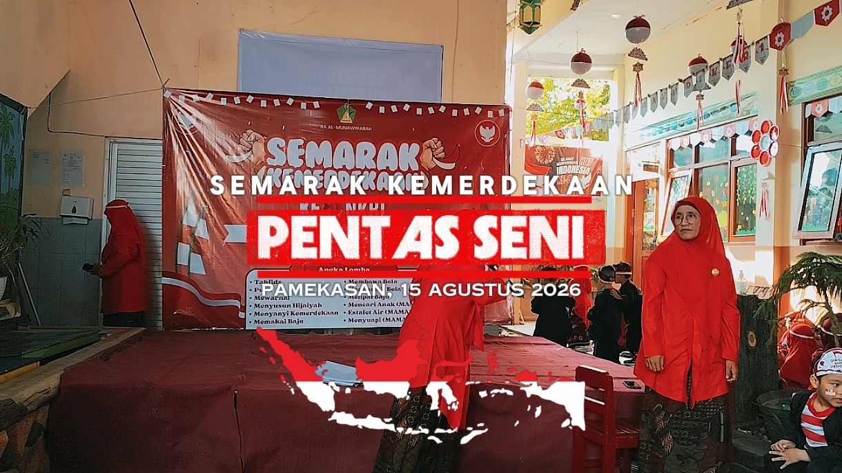 Semarak Kemerdekaan RA Al-Munawwarah melalui Pentas Seni